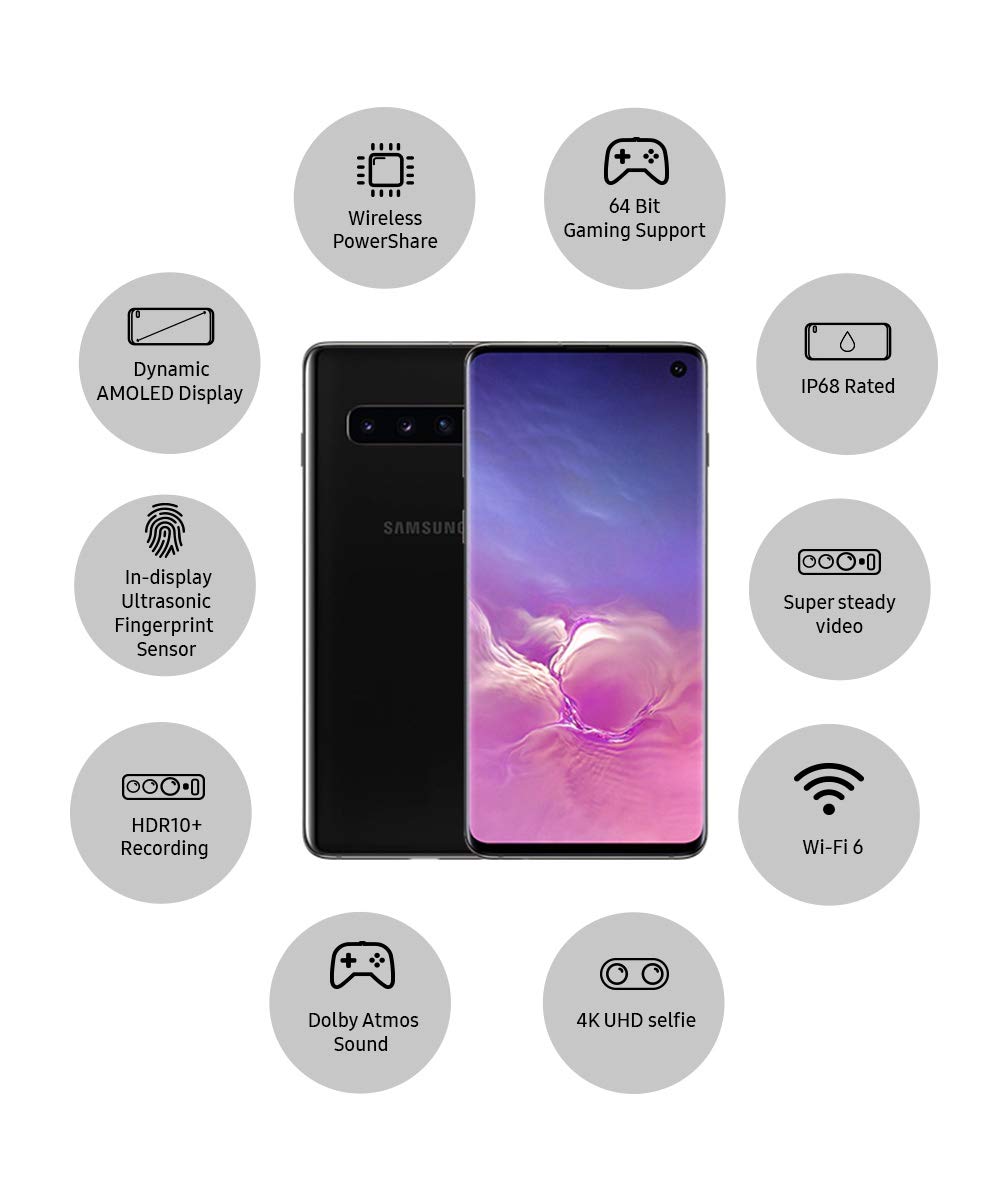 Samsung Galaxy S10  8GB RAM, 128GB Storage